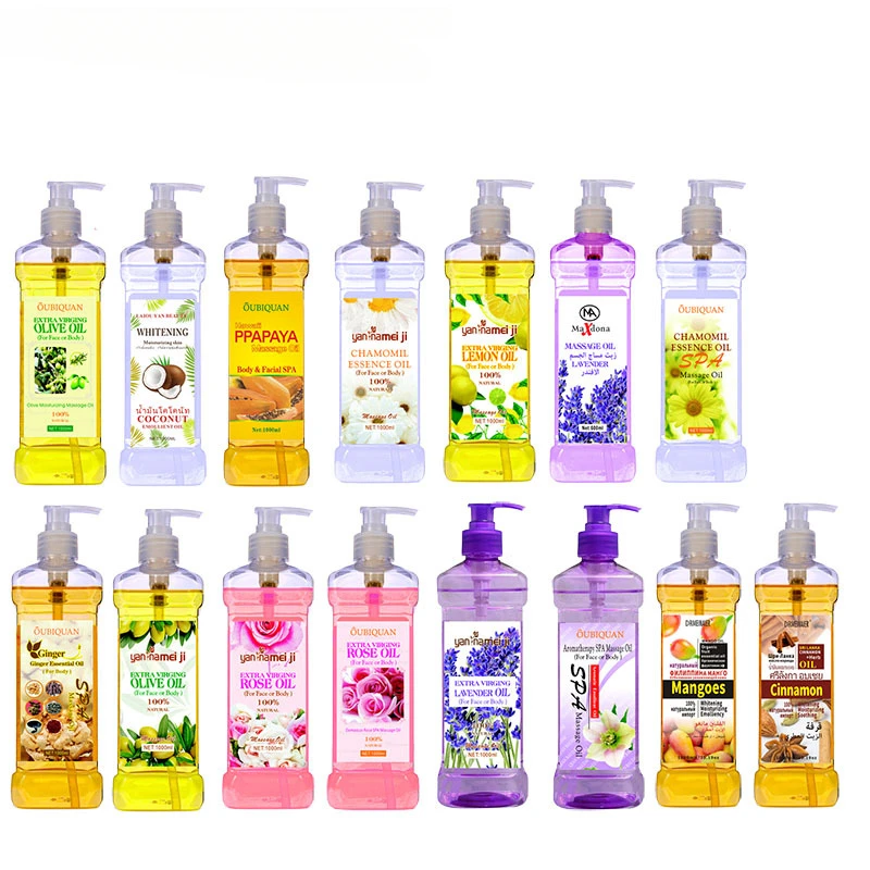 500ml Facial and Body Forrest Gump Oil Moisturizing Plant Essential Oil Open Back Scraping Massage Oil B Bottle