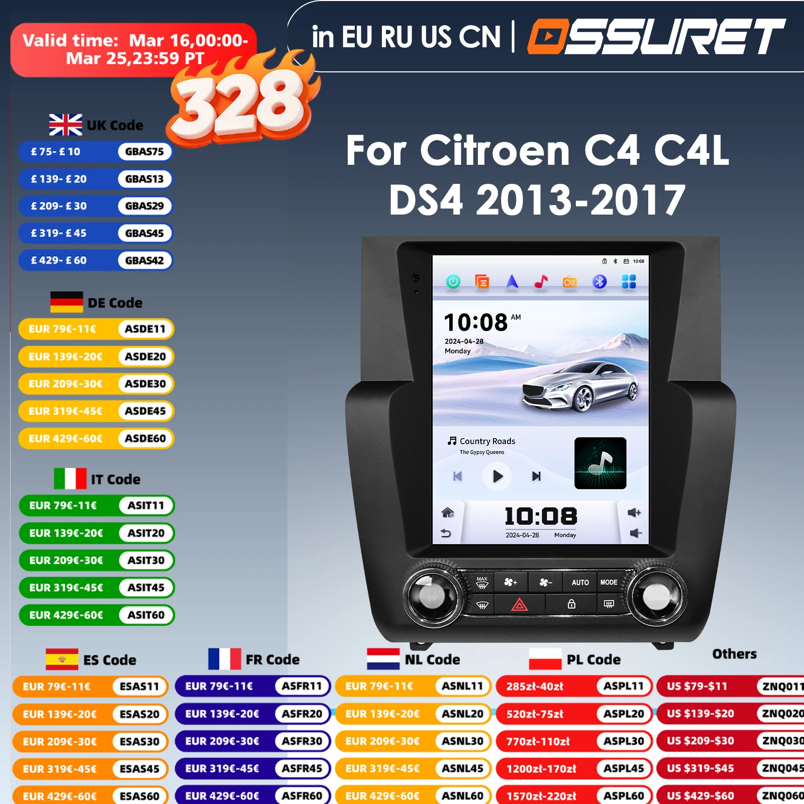 Ossuret Android Car…