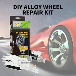 Car Wheel Repair Kit Aluminum Alloy Auto Wheel Rims Repair Tool Set Dent Scratch Restore Wheel Rim Care Car Accessories