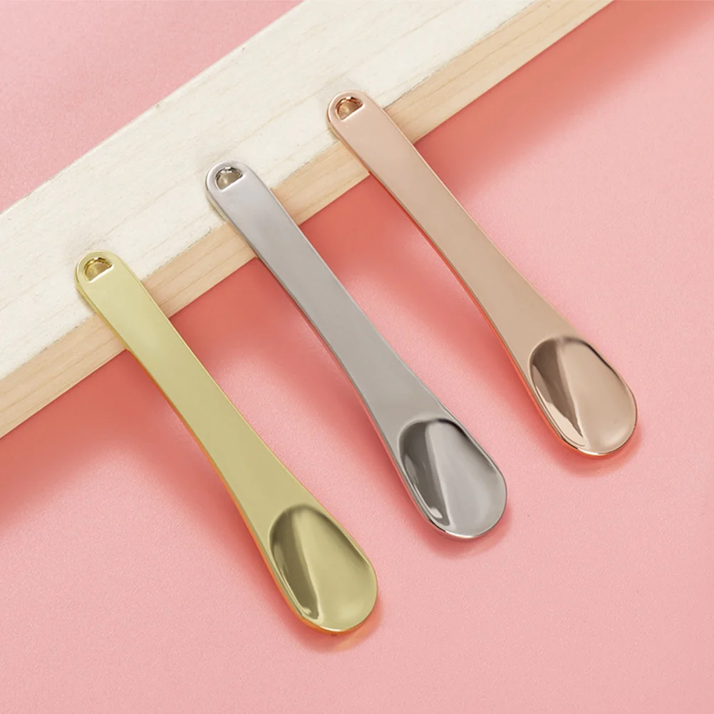 10 Pcs Metal Spoon Skincare Spatula Spoons Eye Cream Cosmetics Alloy Makeup