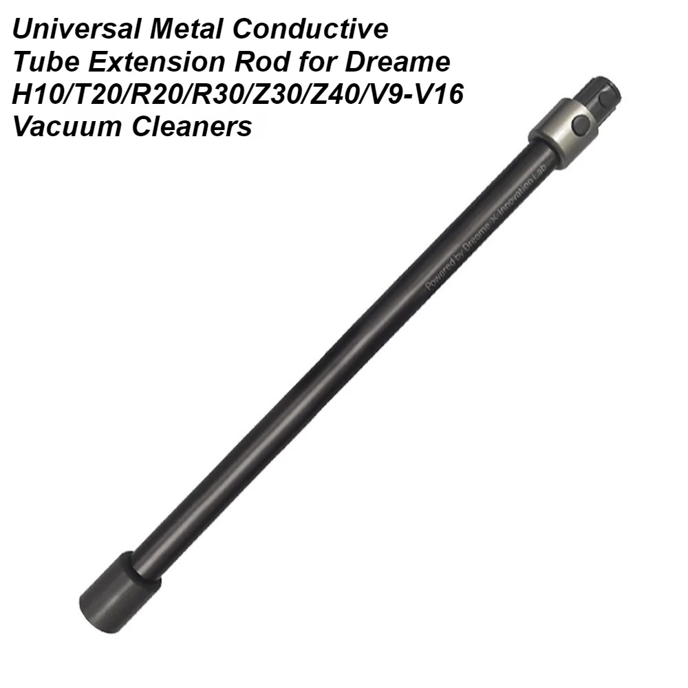 Universal Metal Conductive Tube Extension Rod for Dreame H10/T20/R20/R30/Z30/Z40/V9-V16 Vacuum Cleaners view 2