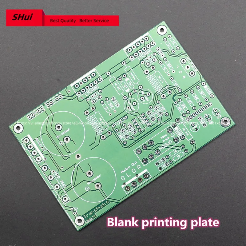 LM3886 dual-channel rear amplifier board (with AP test)