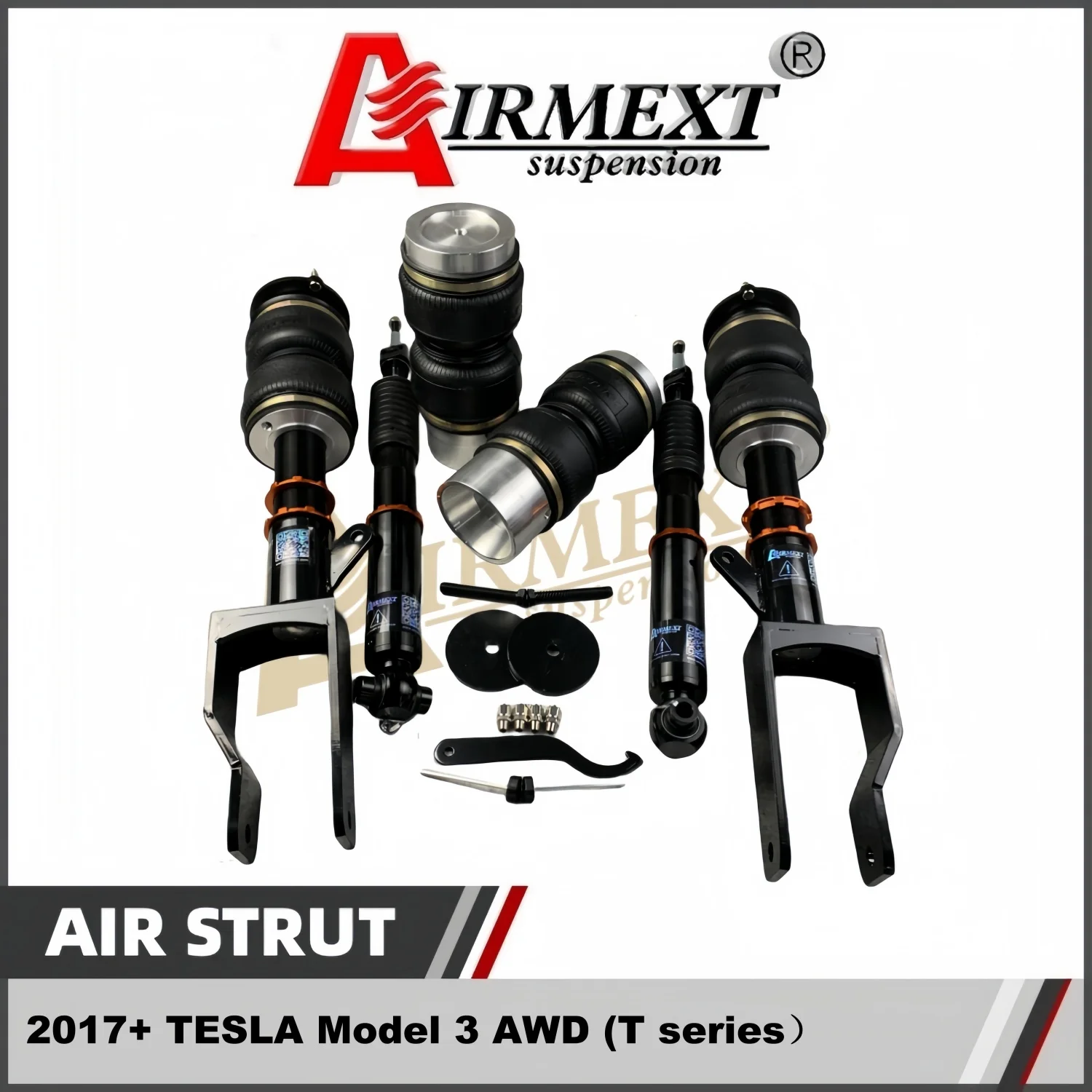 

For Tesla Model 3 AWD (2017+)/Air suspension kit /airstrut coilover air spring assembly/Auto parts/air spring/pneumatic