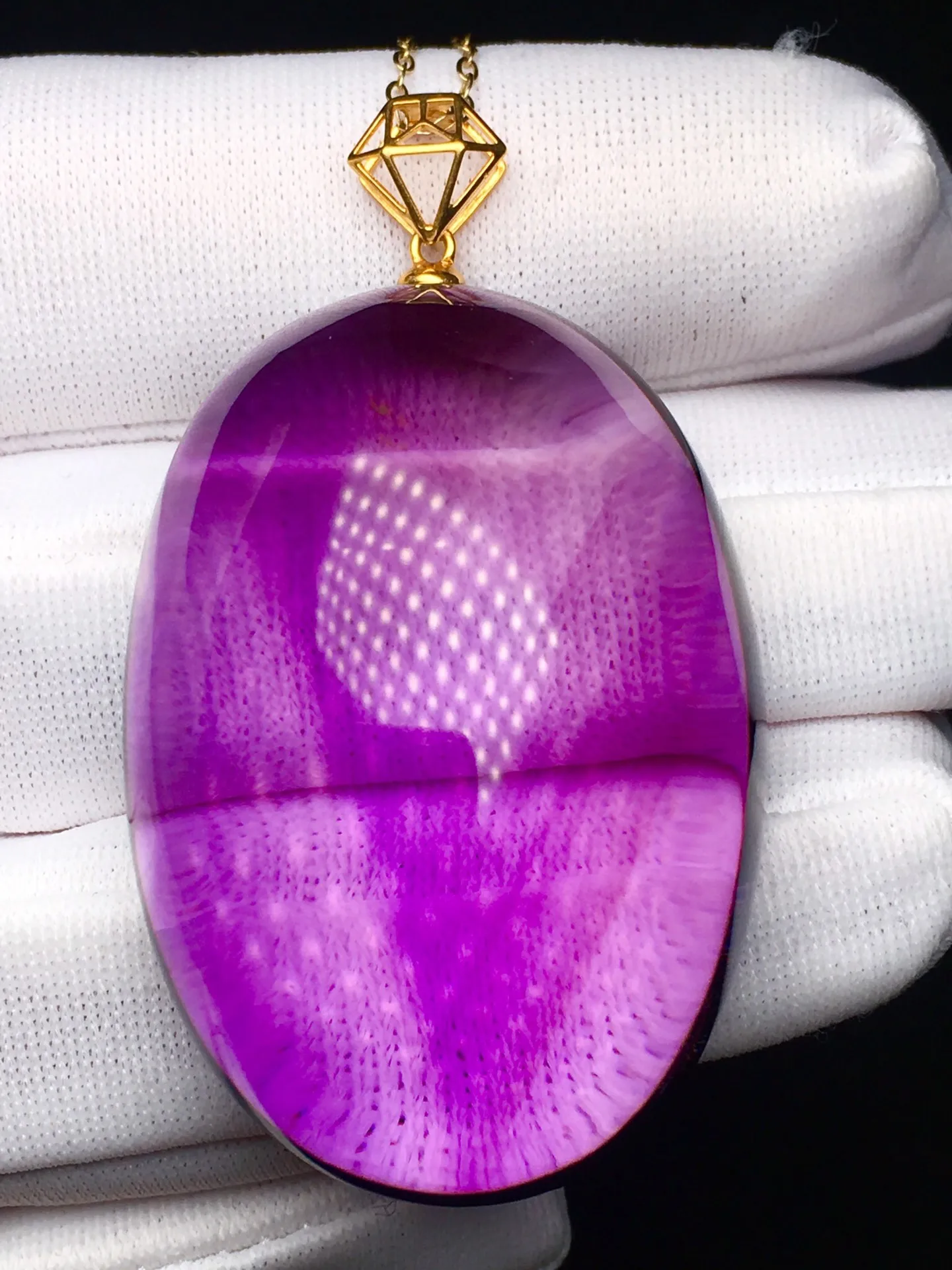 

Natural Purple Amethyst Quartz Pendant Faceted 36.25.18mm Oval Big Amethyst Jewelry Beads Women Men Necklace Brazil AAAAAA