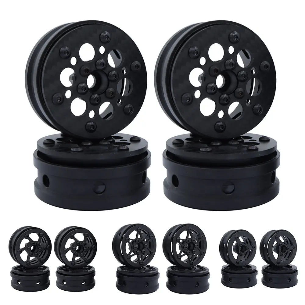 

4PCS 1.9 Inch Carbon Fiber Wheel Rim Hub for 1/10 Hsp Redcat Rc4wd WRAITH Tamiya Axial SCX10 D90 TRX4 HPI RC Car Spare Part