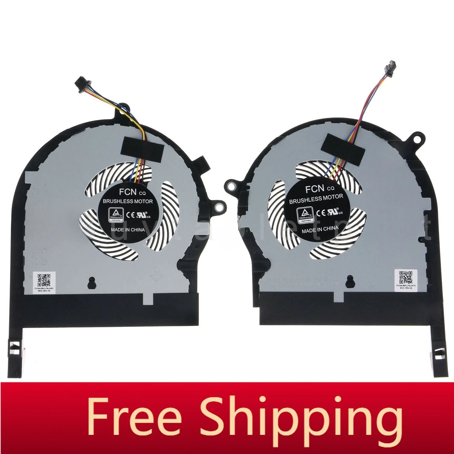 NEW CPU&GPU Cooling Fan For ASUS ROG FX504G FX504GE FX504GM FX504GD FX504FE