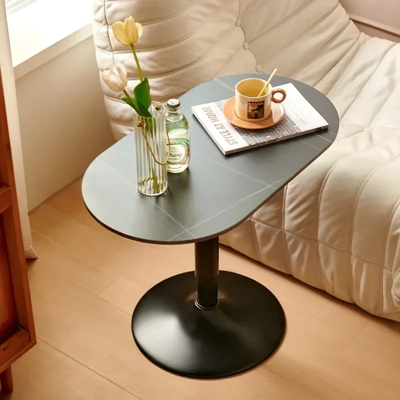 Nordic Rotating Wooden Free Lifting Table, Bedside Table