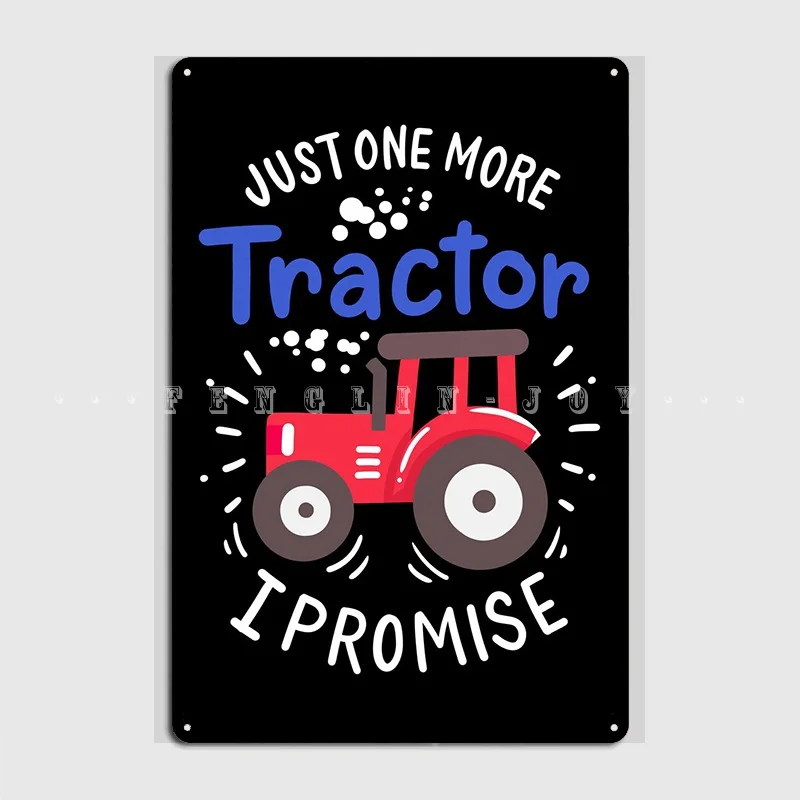 Tractor Farmer Poster Metal Plaque Pub Cave Pub Custom Plates Tin Sign Poster