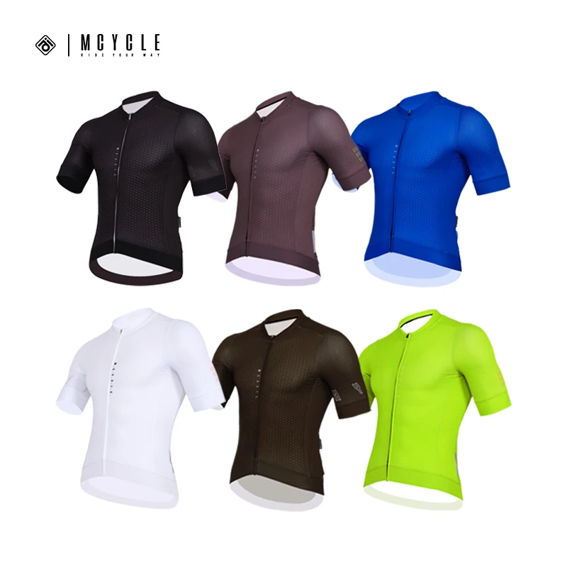 

Mcycle Seamless Cycling Wear Clothing Wholesale Mountain Bicycle Jersey Biking Shirts Short Sleeve MTB Men's Cycling Jersey