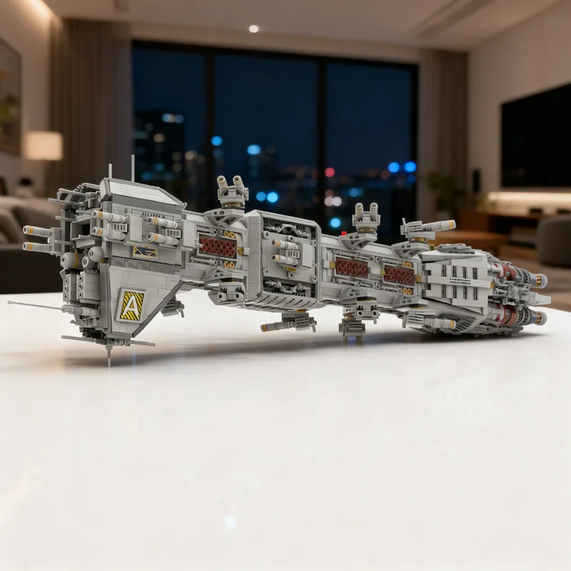 4344pcs MOC NOVA Class Dreadnought Babylon 5 Model Building Blocks Construction Christmas Gifts Art 3D Education Collection