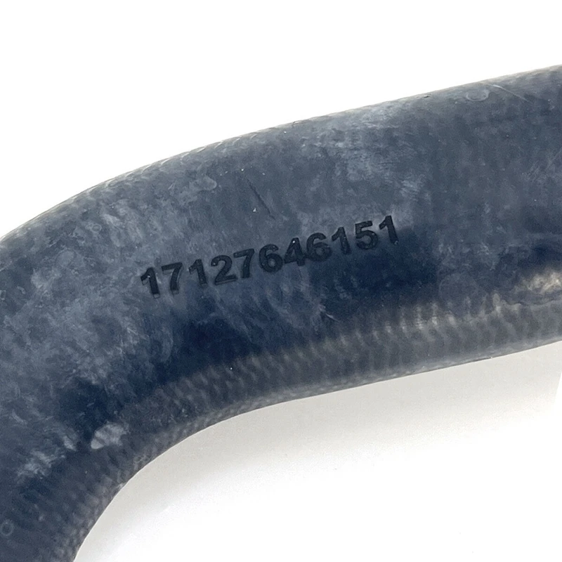 1 Piece Car Water Tank Radiator Hose (Bottom) Black Radiator Hose 17127601848 17127646151 For BMW X3 X4 F25 F26 - Image 6