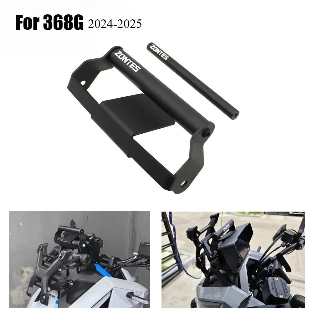 GPS Bracket for ZONTES 368G ZT 368 G 2024 2025 Motorcycle New Navigation Bracket Mobile Phone Bracket Modification Accessories