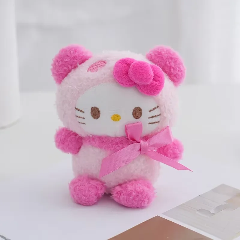 Sanrio Knuffel Pop Kawaii Hello Kitty Melody Cinnamoroll Cartoon Rugzak Decoratie Vrouwen Student Meisje Gift