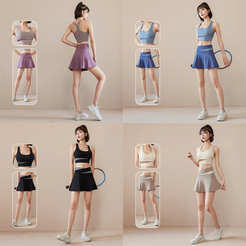 

New Style Women's Beautiful Back Yoga Suit Slim Sports Bra Women With Chest Pad Quick-drying Short Sports Suit