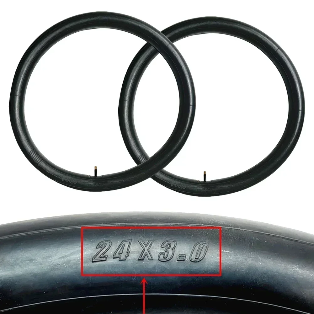 

Electric Bicycle Tubes Fat Bike Tubes For Cycling Enthusiasts 24x3.0 Inner Tubes Advanced Technology Enhanced Ride Stability