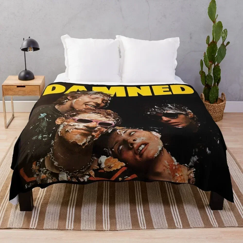 

The Damned damned damned Throw Blanket Cozy Throw Blanket Birthday Gift for Him Her