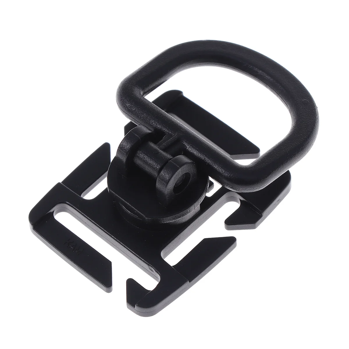 

10Pcs Hang Clip Rotatable D-Ring Locking for Webbing Tan Outdoor Accessory Survival Gear for Camping Hiking Hunting Backpack