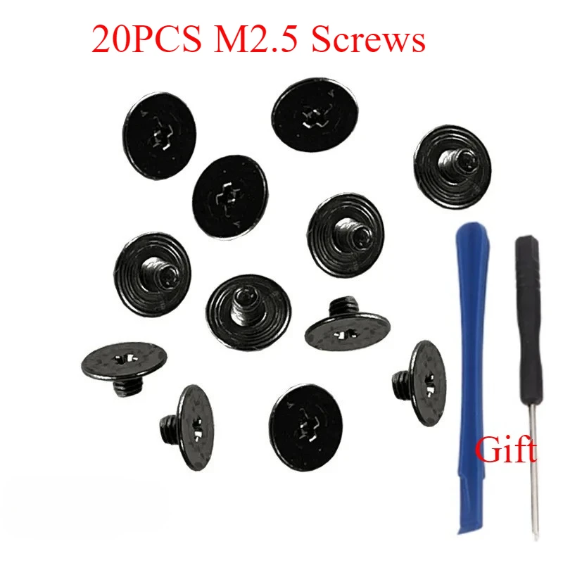 20 piezas M2.5 pantalla LCD eje tornillo conector eje bisagra tornillos para Acer A315 A315-42 A315-41 54 56 Dell G3 3590 3500 G5 5590 5500