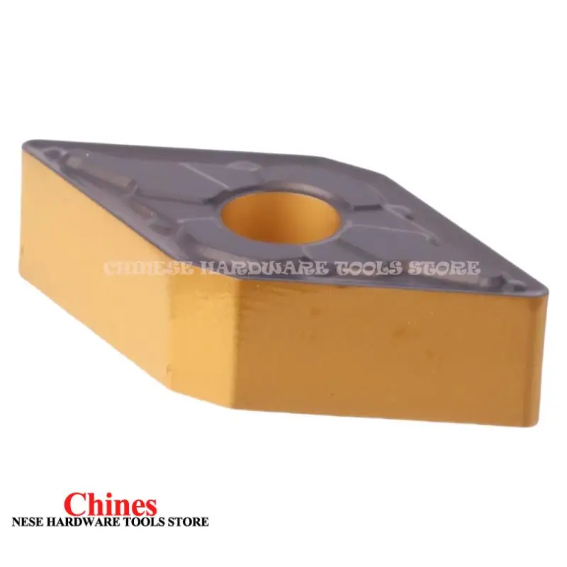 

НОВАЯ двухцветная прорезная пластина DNMG150608-AM SP3200. Токарная пластина из стали. Износостойкая и гладкая. Удаление стружки.