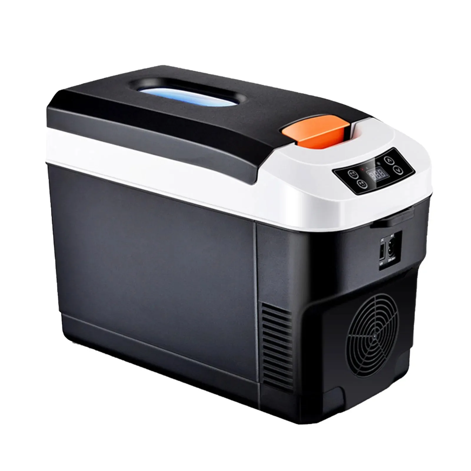 Semiconductor Digital Display 10L 12V/24V Portable Car Fridge Cooler for Outdoor and Home Use