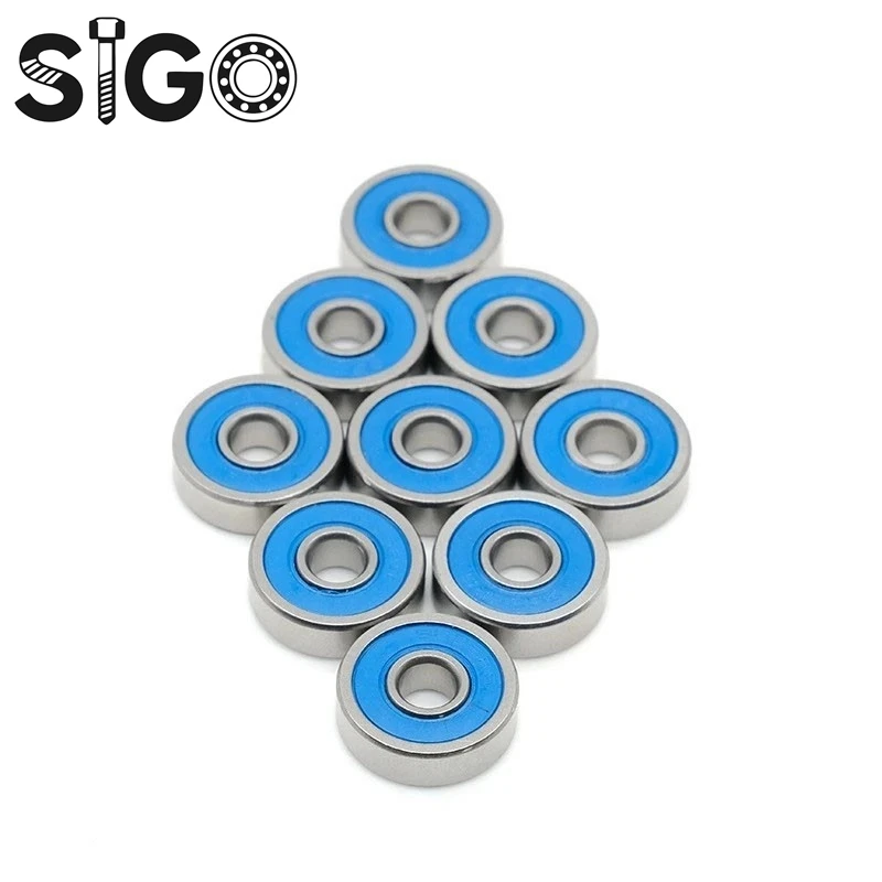 5P/10P 696RS 6X15X5 مم تحمل ABEC-5 مصغرة 696-2RS الكرات عالية الجودة RS 696 2RS مع الأزرق مختومة R-1560DD #3