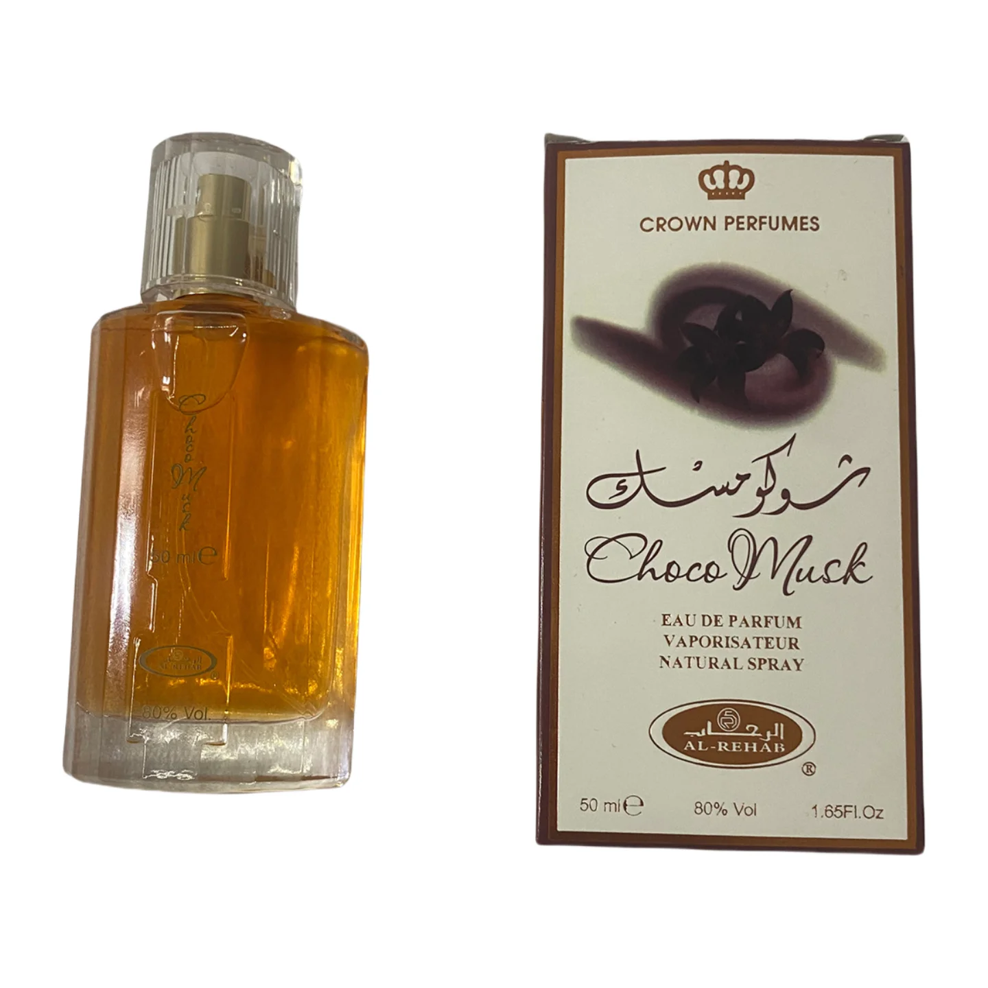 Choco Musk de Crown Perfumes: 80 Por Ciento Vol., Aroma Dulce a Musk de Larga Duración