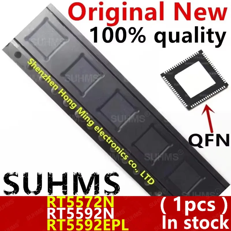 (1 buah) 100% baru RT5572N RT5592N QFN-76