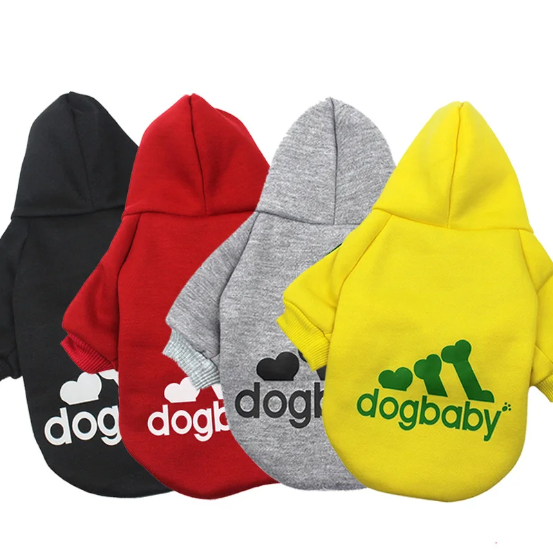 Fashion Dog Clothes For Small Dogs Cats Puppy Hoodies Warm Pet Clothing for Dog Coat Jacket Yorkies Chihuahua Clothes 12d30