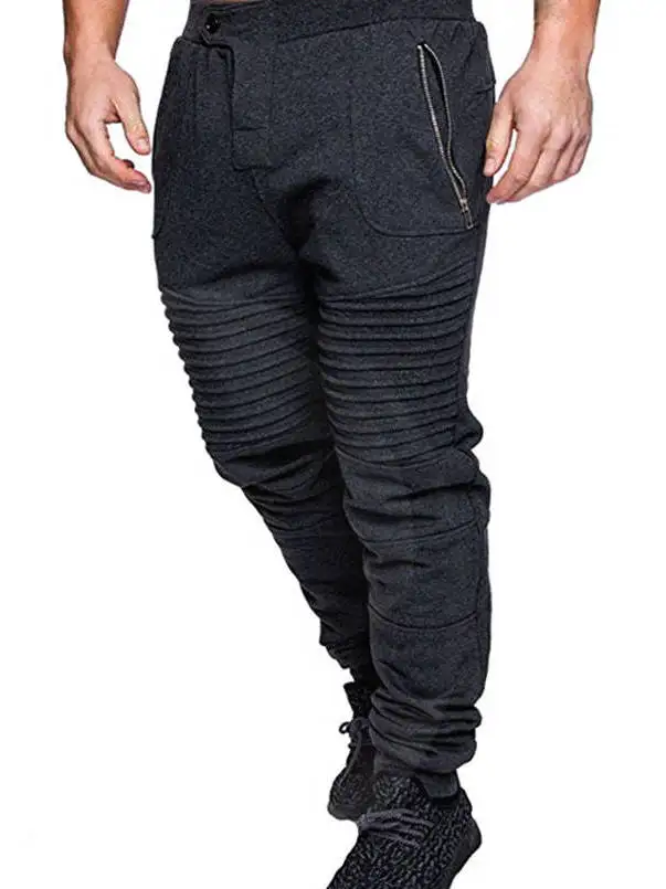 

Men's Casual Pleated plus Size Pants mid Waist Wide Leg Casual Trousers Autumn Season Faionable Youthful Sle Workwear