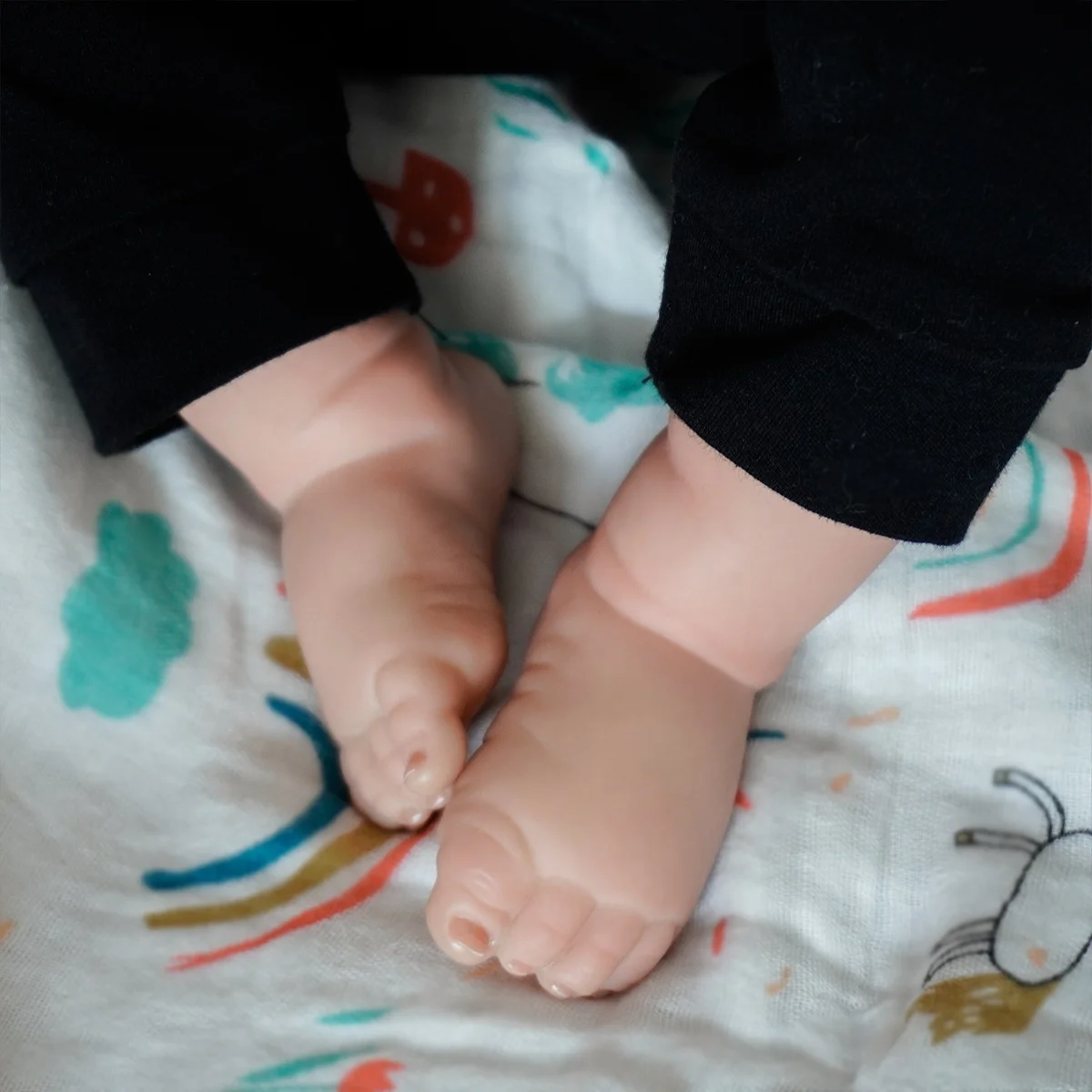 JOYORA 50 سنتيمتر دمية مرسومة باليد واقعية الانتهاء الفن جمع دمية موضة متجدد دمية عالية الجودة لعبة أطفال هدية #6