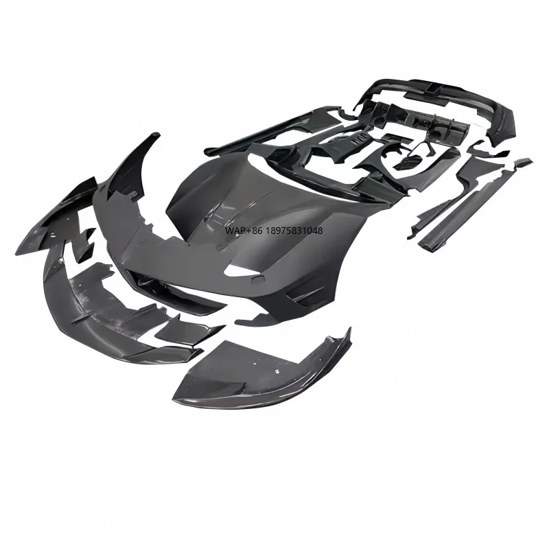 Suitable for the Upgrade and Modification of the 488 with the Mansory Style Mid-engine Cover Kit