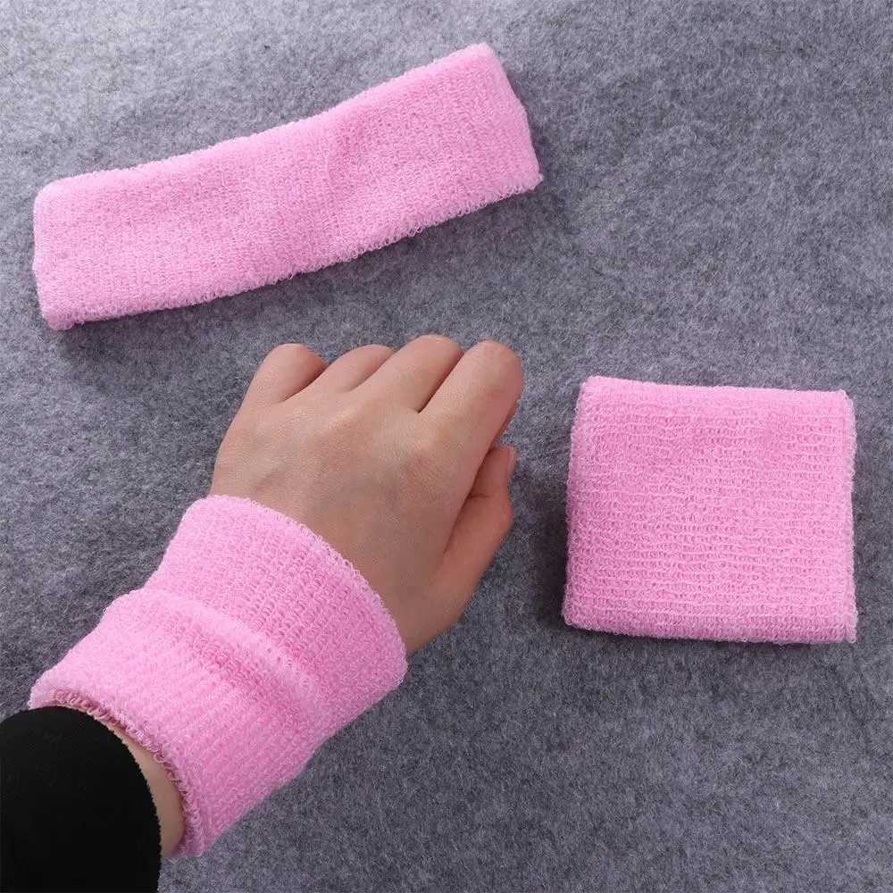 Absorbent Band Wrist Band Kids Headbands Yoga Mens Sports Headband Sweatband Wristband Sweat Headband