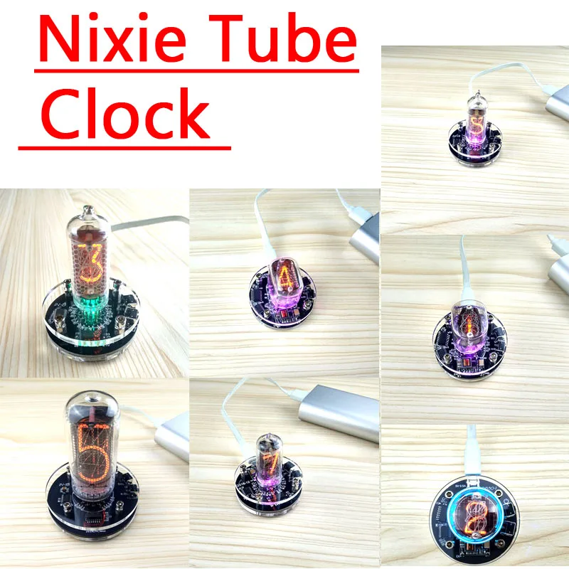 Tubo Único Nixie Clock Glow Glow Tube para Qs301 In-12 In-14 In-18 Qs18-12 Qs27-1 In8 In2 Z568m 1x In12 In14