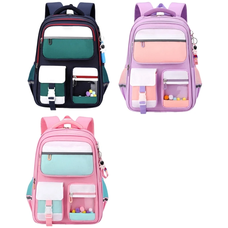 

Fashion Nylon School Bag Laptop Backpack Large Capacity Casual Daypack Student Book Bag Travel Rucksack for Student