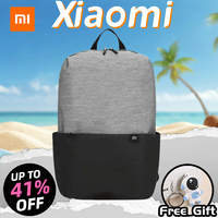 XIAOMI Colorful Small Backpack Men's and Women's Shoulder Bag Outdoor Waterproof Student Portable Sports Bag Laptop Bag 10-20L
