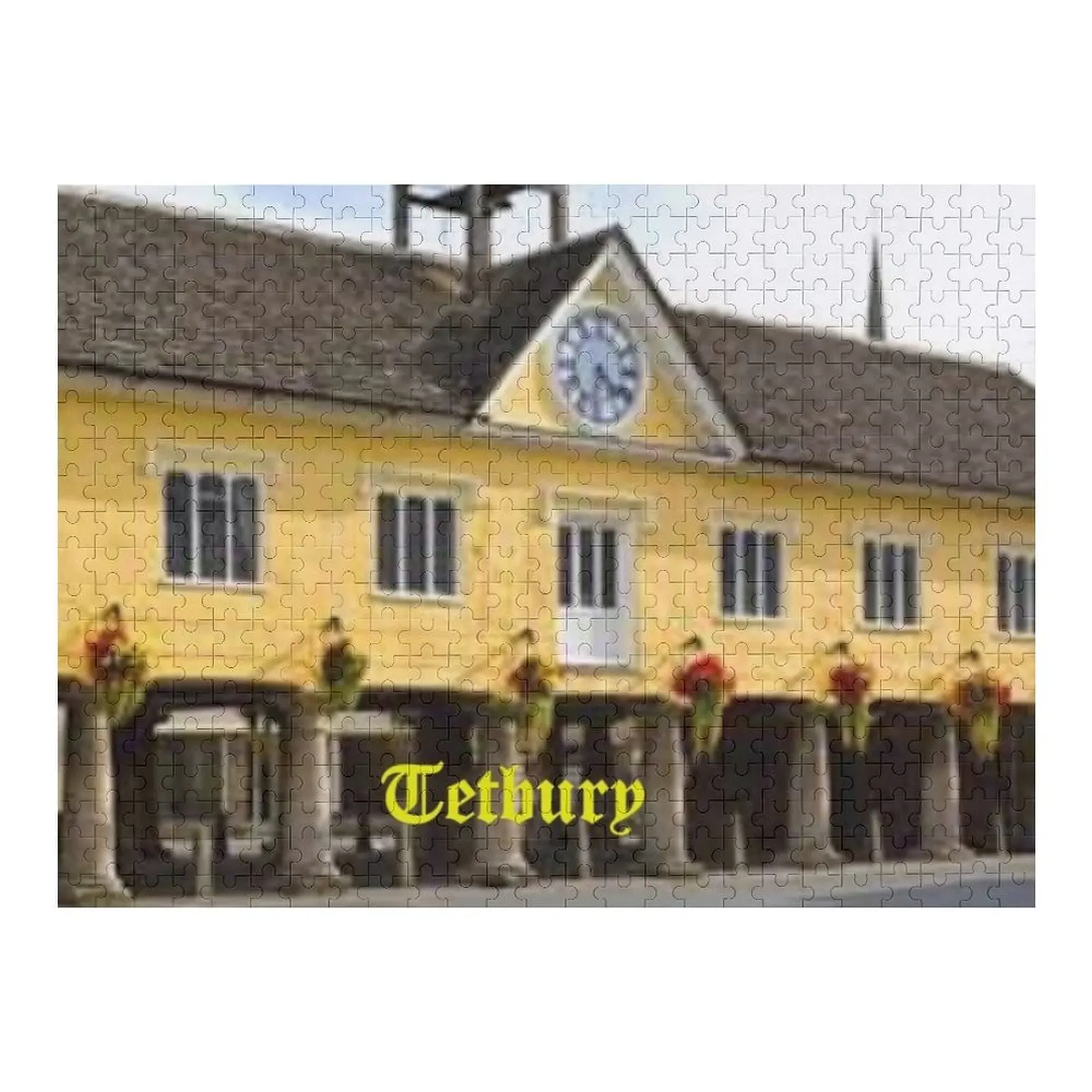 

tetbury market place Jigsaw Puzzle Custom Kids Toy Personalised Personalized For Kids Personalized Toy Puzzle