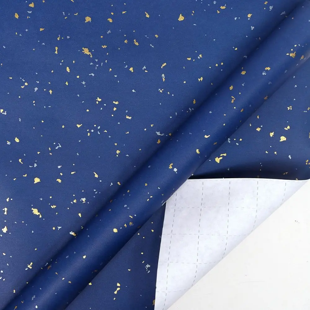 Premium Gold Foil Gift Wrapping Paper Roll Creative Decorative Packing For Birthday Wedding Anniversary Party Holiday Decoration