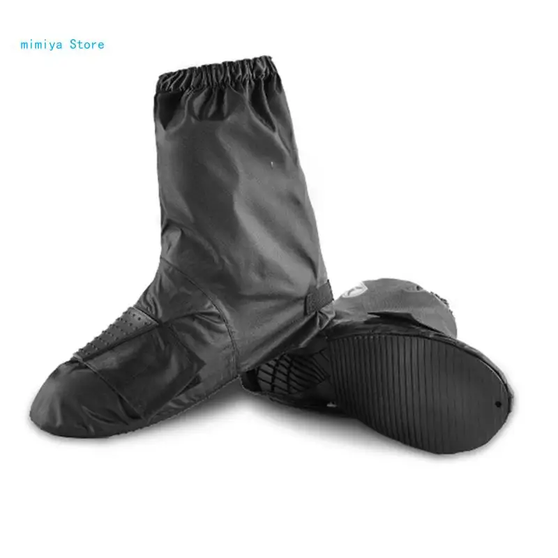 pipi Waterproofs Shoe Covers Reusable Motorcycle Cycling Shoe Cover Thickened Shoes Protector Covers for Men and Women