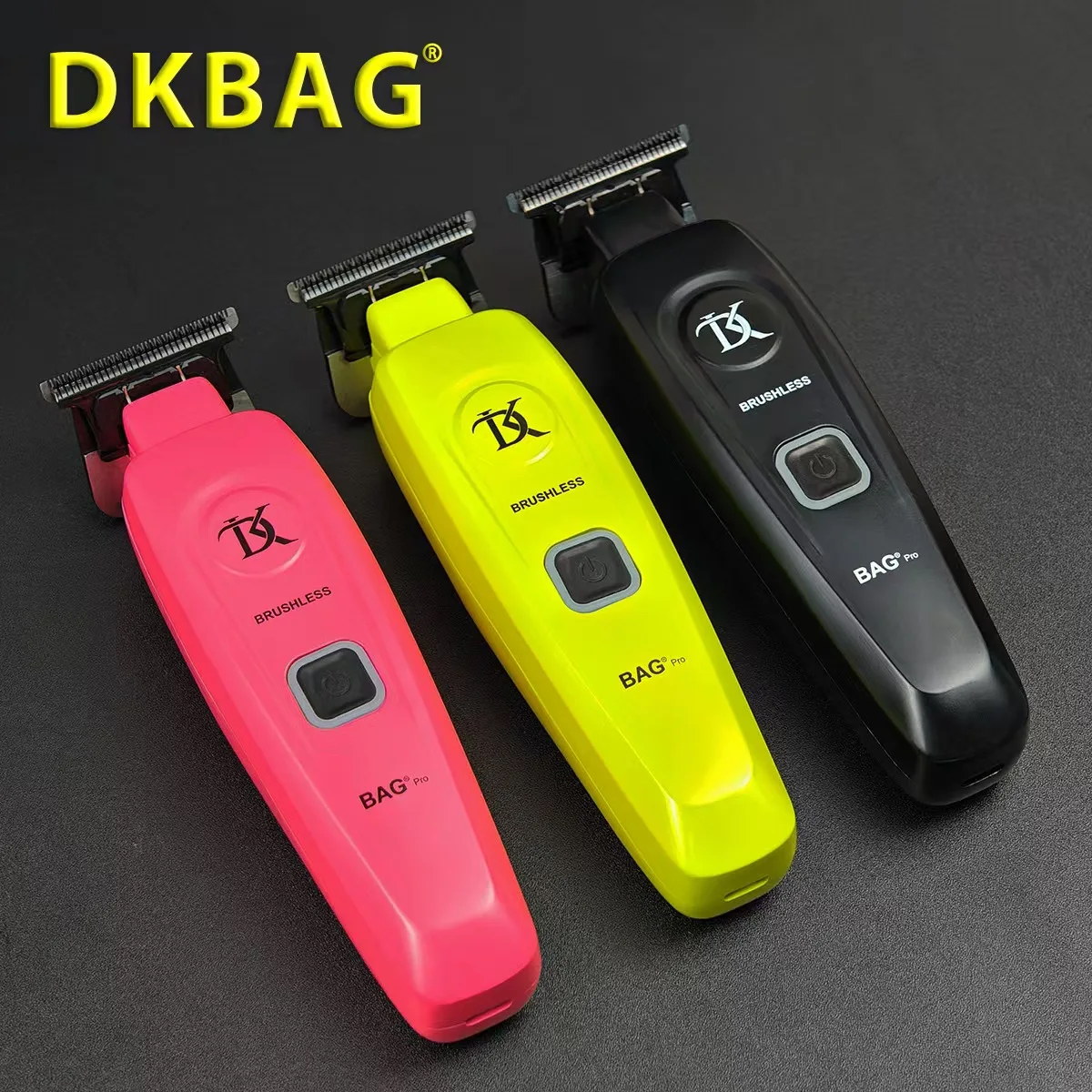 جديد DKBAG-078 جسم الطائرة المعدنية المهنية مشابك شعر للرجال المتقلب USB شحن DLC شفرة مسننة فرش السيارات 7500 دورة في الدقيقة
