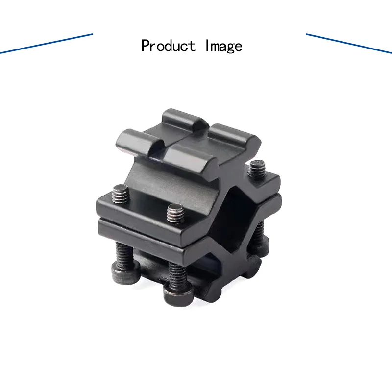 Tactically adjustable universal rail mounting fixture 20mm, rail barrel mounting base, rifle sight fixture, suitable for Picatin