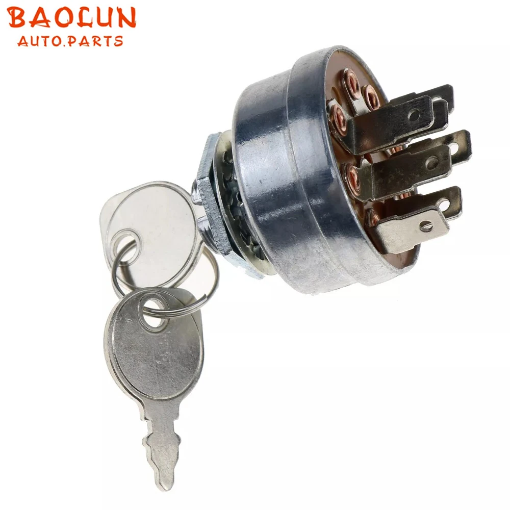 BAOLUN  4position 7terminal Lawn Mower Ignition Switch  725-1717 925-1717 140301 92556 092556MA 532140301 For Briggs & Stratton