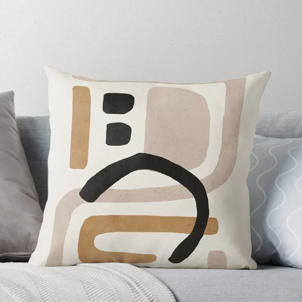 

Abstract shapes art, Mid century modern art Throw Pillow Sofa Cushion Cover Rectangular Cushion Cover Covers For Sofas pillow