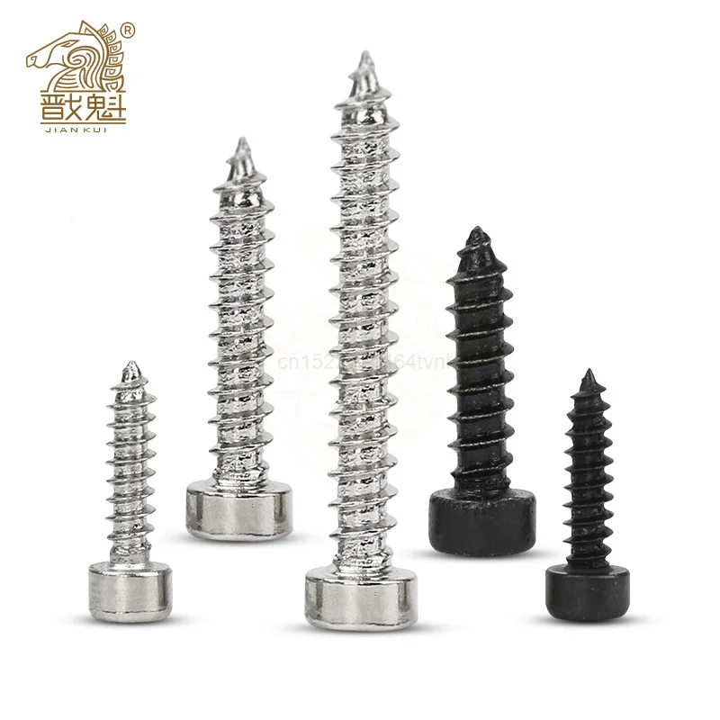 

M2 M2.6 M3 M3.5 M4 M5 M6 Hex Hexagon Socket Cap Head Self Tapping Screw 8.8 Grade Black/Nickel Zinc Allen Head Screw for Speaker