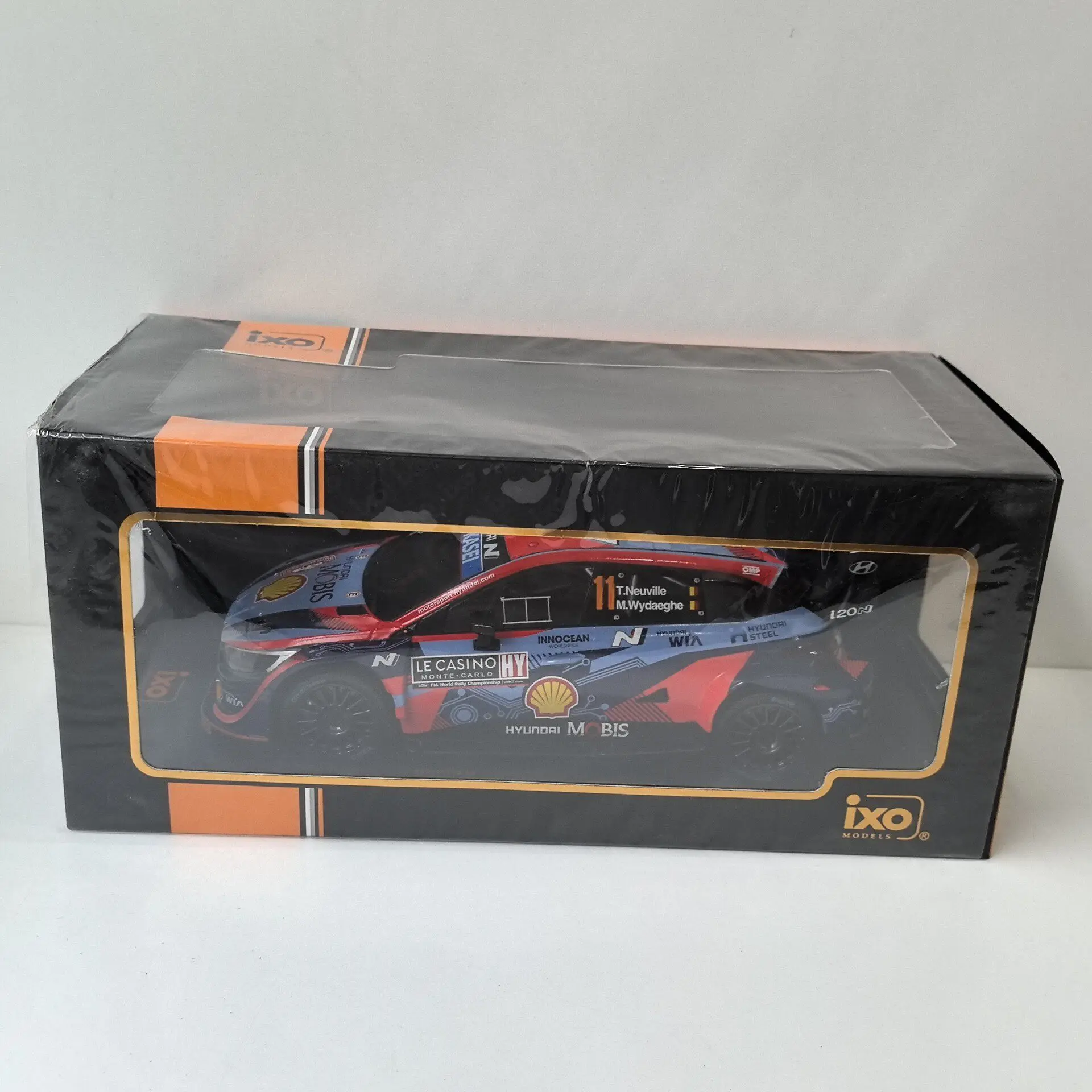 

Flaws Diecast IXO 1/18 Scale HYUNDAI #11 I20 N RALLY1 WRC 2022 V3 Alloy Car Model