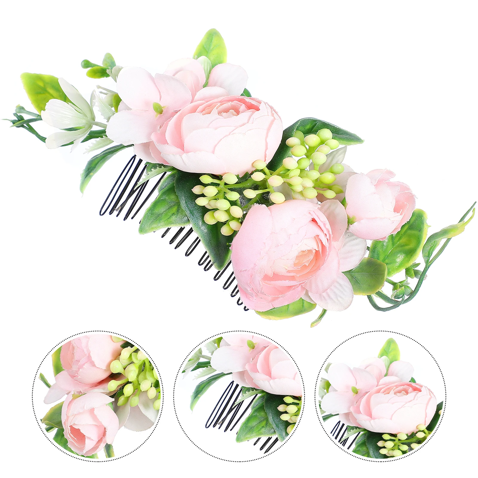 1 pezzo pettine per capelli fiore chic copricapo da sposa per banchetti di nozze bellissimi accessori per capelli regalo per donne ragazze famiglia