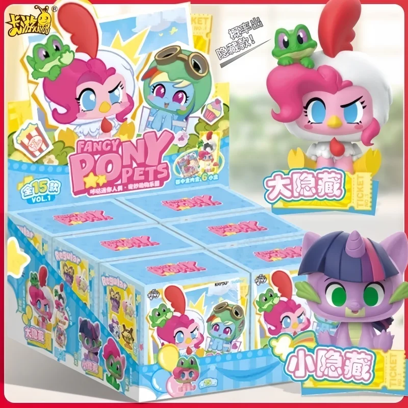 

Подлинная слепая коробка KAYOU My Little Pony, необычные пони, домашние животные, загадочные коробки, милые настольные украшения, фигурка, милая модель, игрушка, кукла, подарок