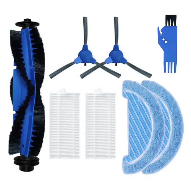 

HHO-Main Brush Cleaning Brush Filter Screen Edge Brush Rag Spare Parts For Cecotec Conga 1090 Series Vacuum Cleaner Consumables