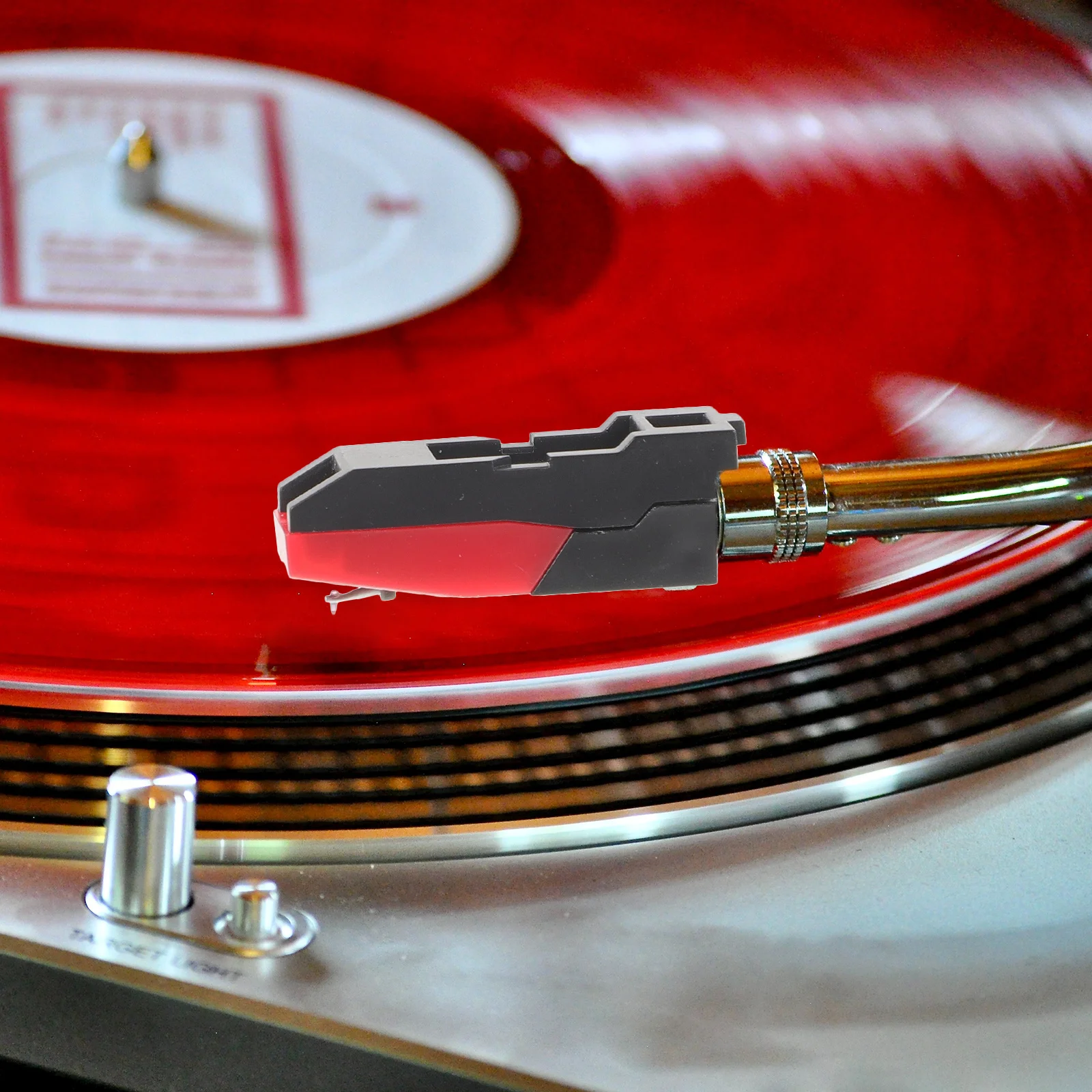 

Record Player Needle ABS Aluminum Material Replacement Stylus Accurate Tone Easy Install for Turntable Phonograph