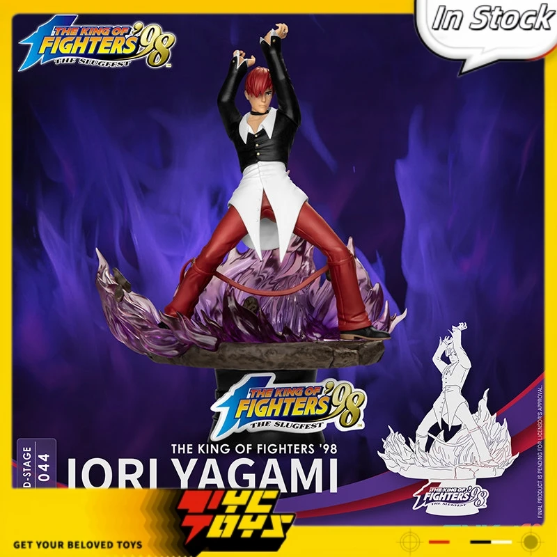 

Оригинальная фигурка TYCTOYS Beast Kingdom KOF'98 UM Iori Yagami THE KING OF FIGHTERS '98 ULTIMATE MATCH DS-044, аниме-фигурка, модель, игрушка, подарок