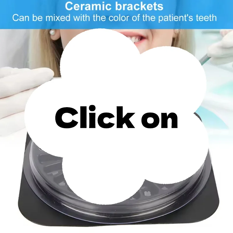 

20 шт., высококачественные стоматологические керамические опоры, кронштейны, квадратная проволока по краям, стоматологические материалы, принадлежности для стоматолога